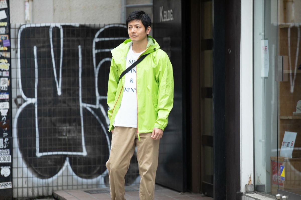 ［男性モデルのサイズ］身長:174cm 着用サイズ：L