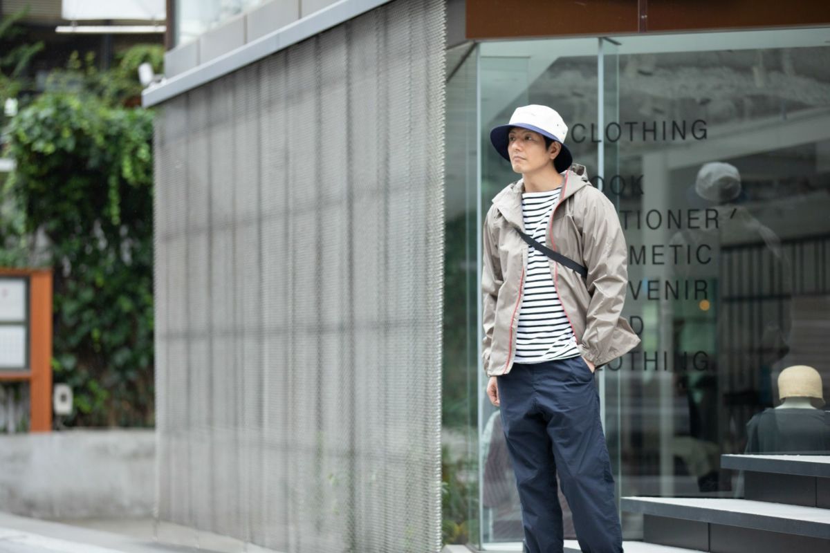 ［男性モデルのサイズ］身長:174cm 着用サイズ：L