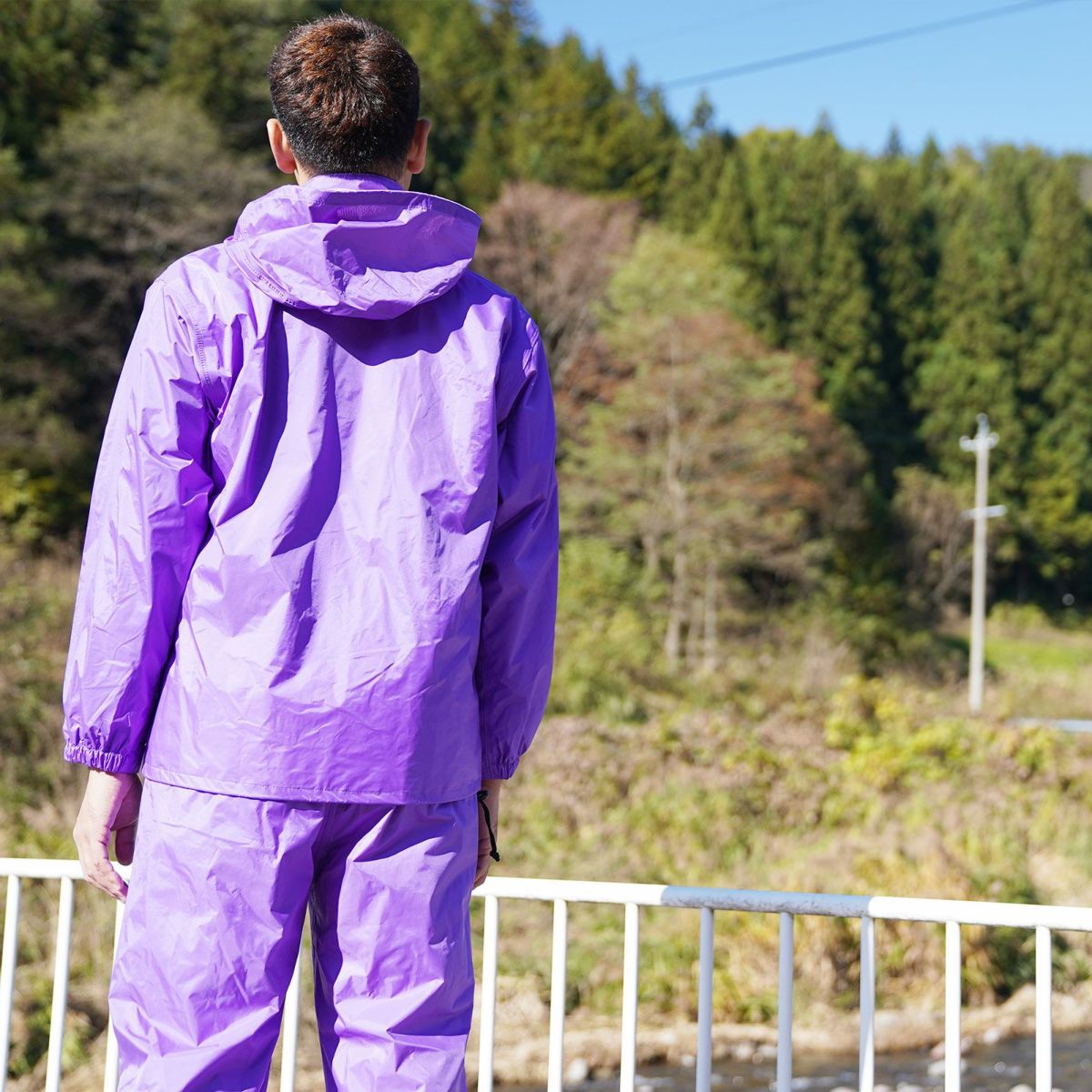 ［男性モデルのサイズ］身長:182cm 着用サイズ：L