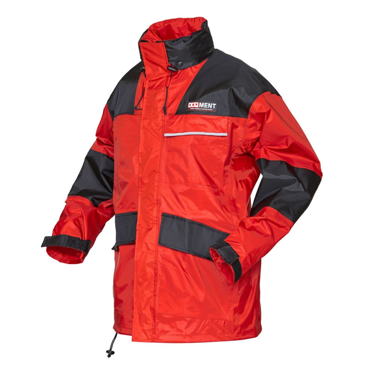 レッド ジャケット 前面 フード無し