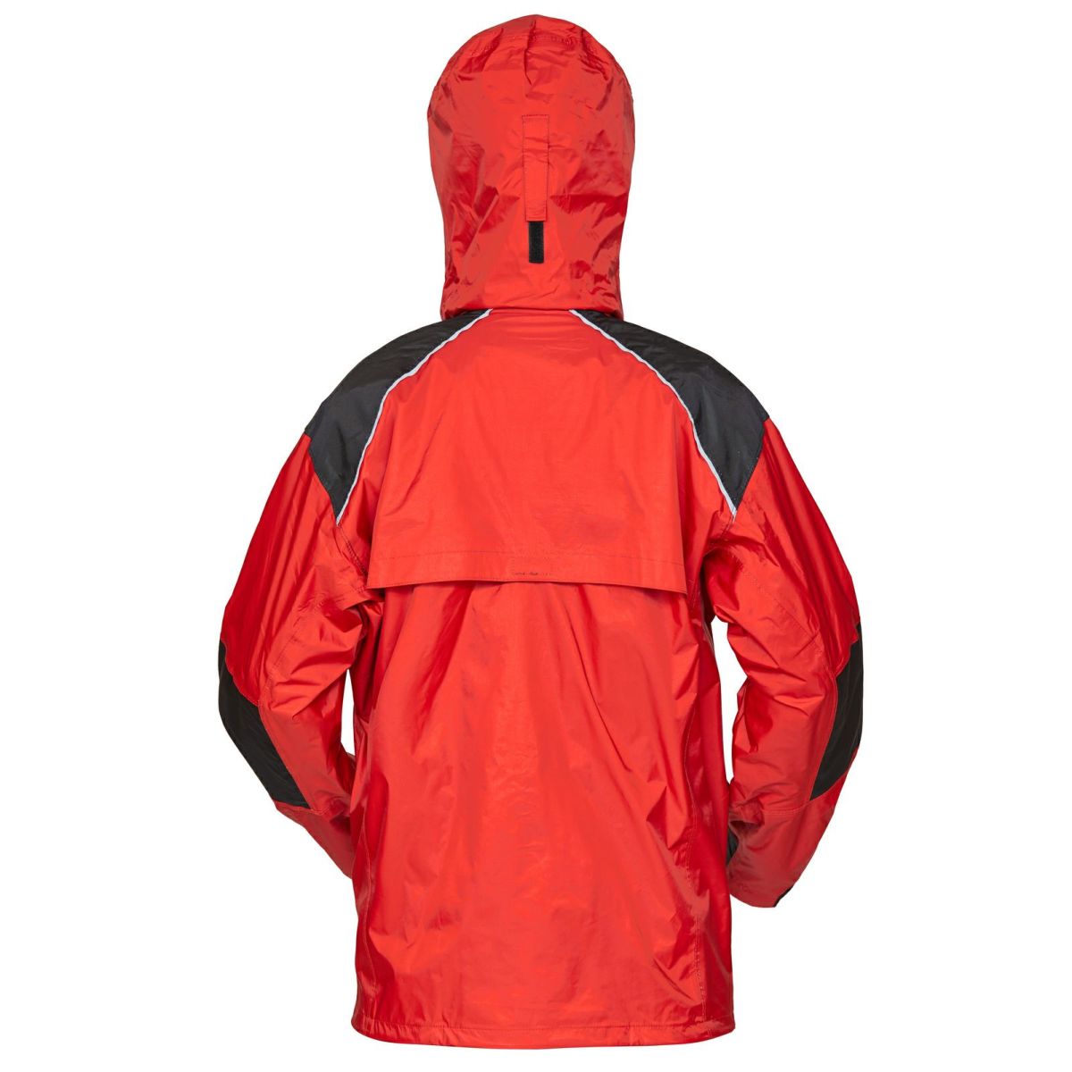 レッド ジャケット 背面 フード有り