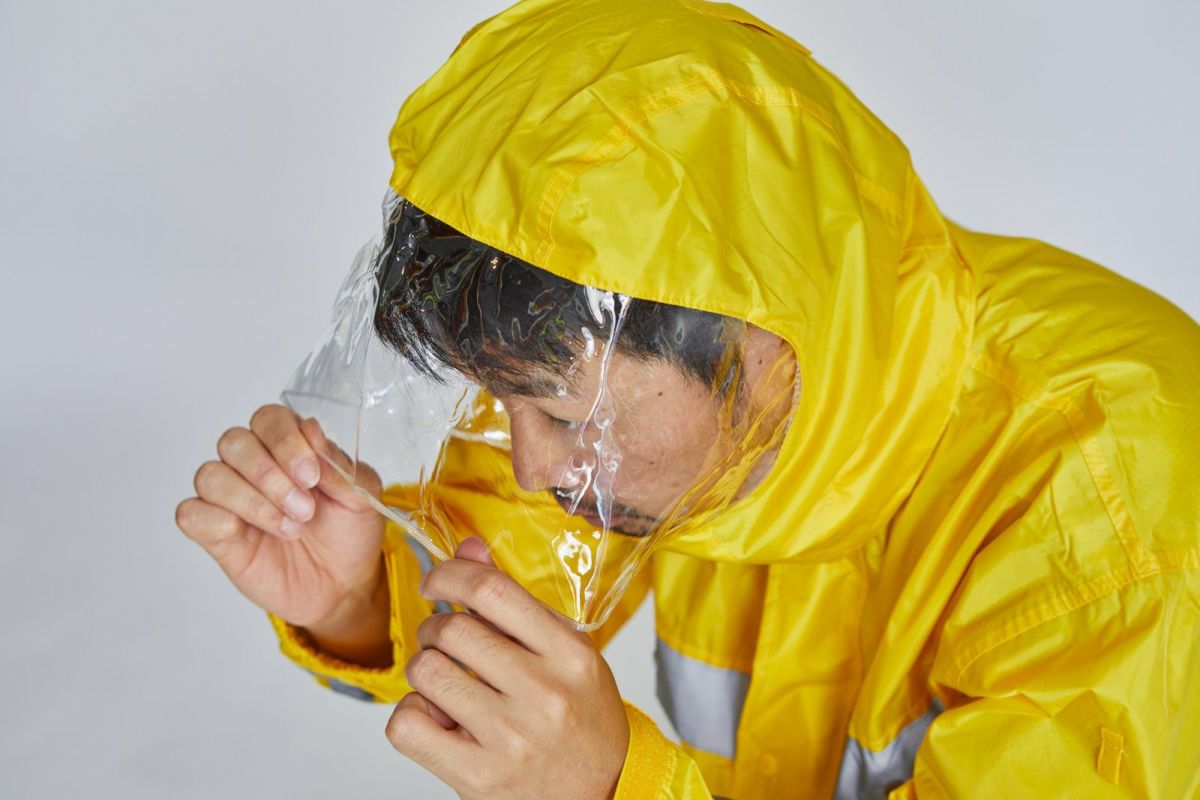 詳細：ビニール バイザー