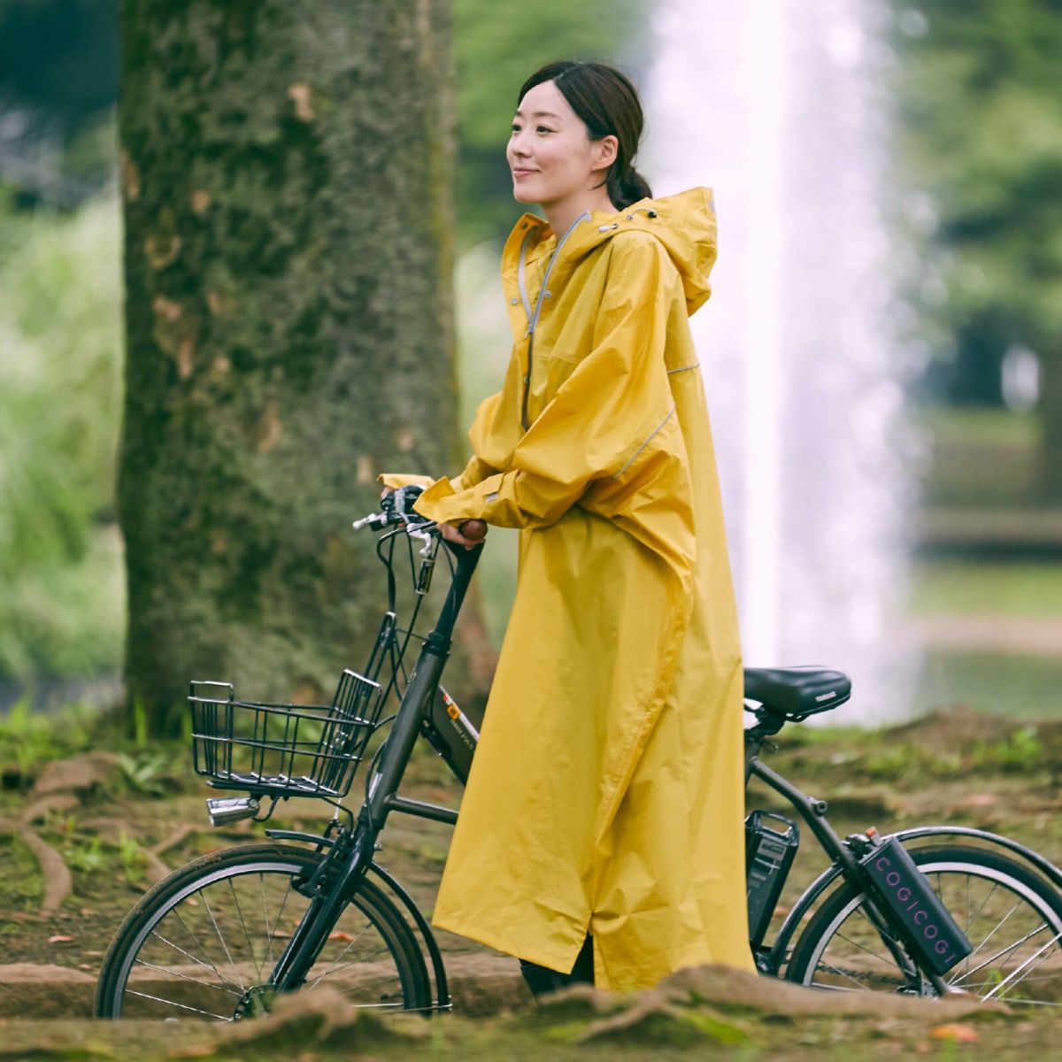 QIAN レインコート 自転車 メンズ レディース レインポンチョ 雨具 ポンチョ 通学通勤 軽量 完全防水 防汚 防風 男女兼用 通販 