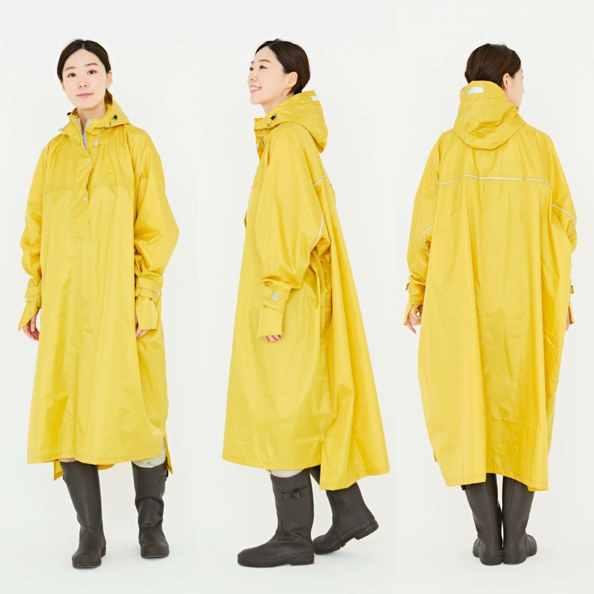 詳細：着用イメージ ［女性モデルのサイズ］身長:168cm 着用サイズ：フリーサイズ