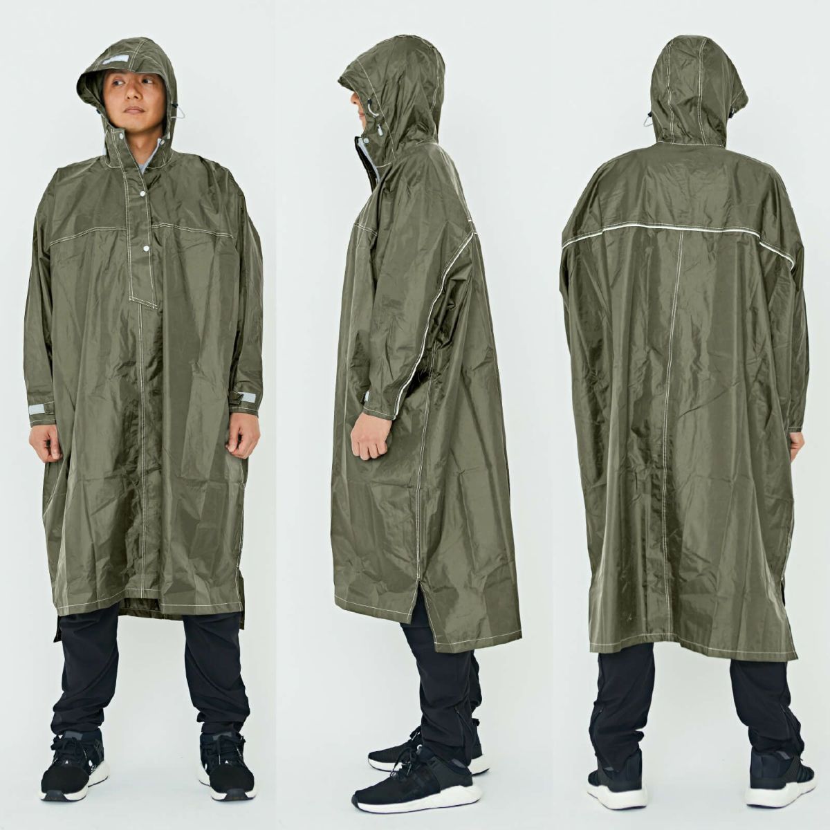 詳細：着用イメージ ［男性モデルのサイズ］身長:174cm 着用サイズ：フリーサイズ