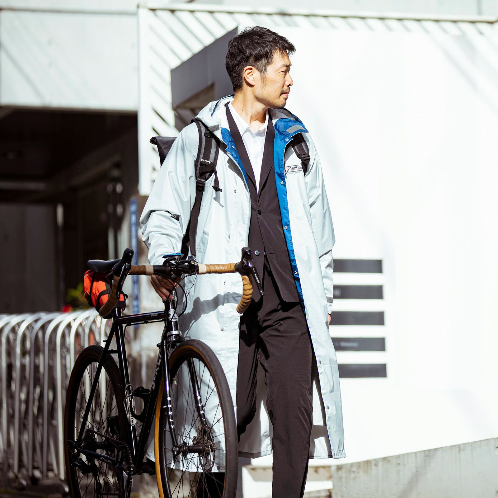 ［男性モデルのサイズ］身長:177cm 着用サイズ：L