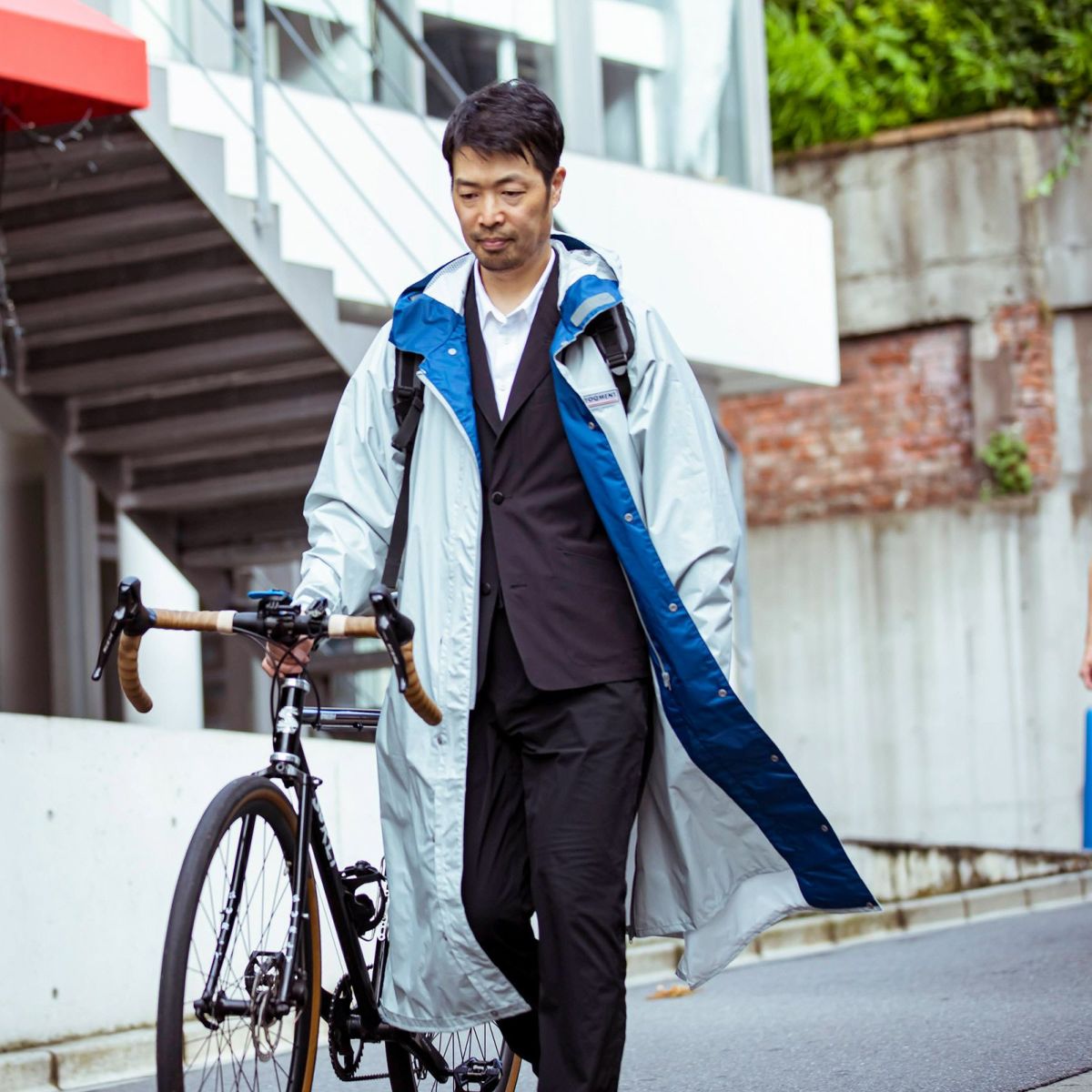 ［男性モデルのサイズ］身長:177cm 着用サイズ：L