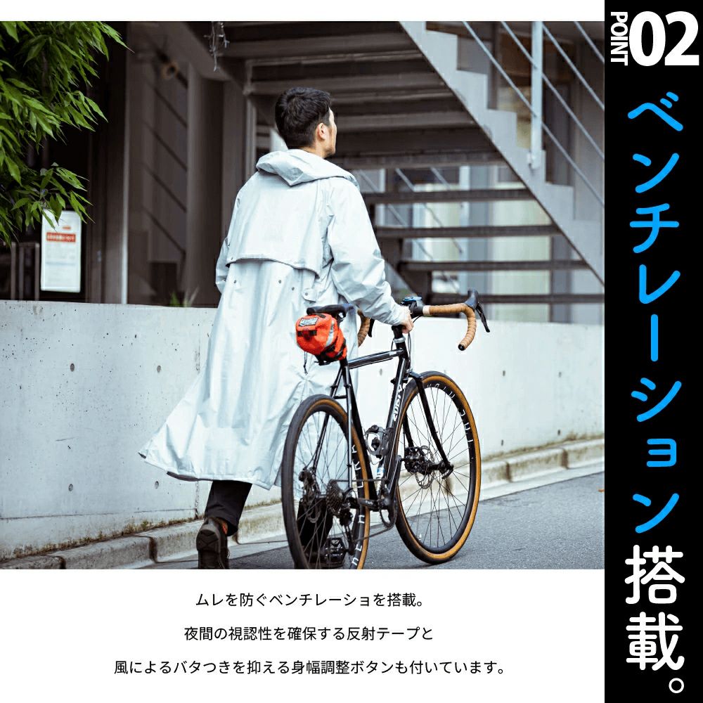 特徴02 ベンチレーション搭載