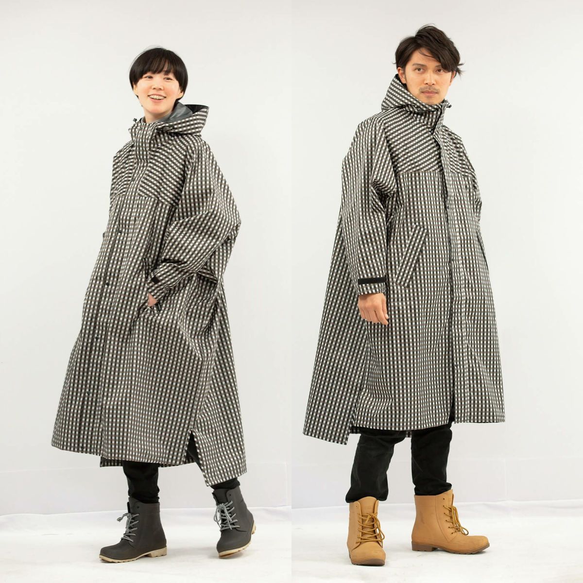 カシミヤポンチョ 45Rカシミヤのアランポンチョ: WOMEN｜45R