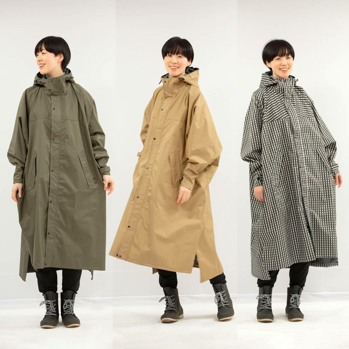 カラー：オリーブ/ベージュ/ギンガム