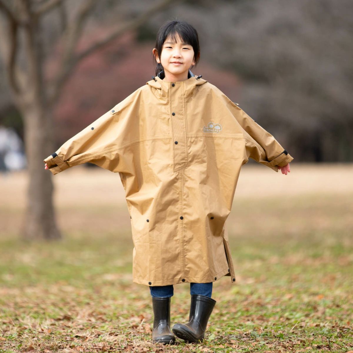 詳細：着用イメージ モデル着用サイズ：ワンサイズ 着用カラー：ベージュ