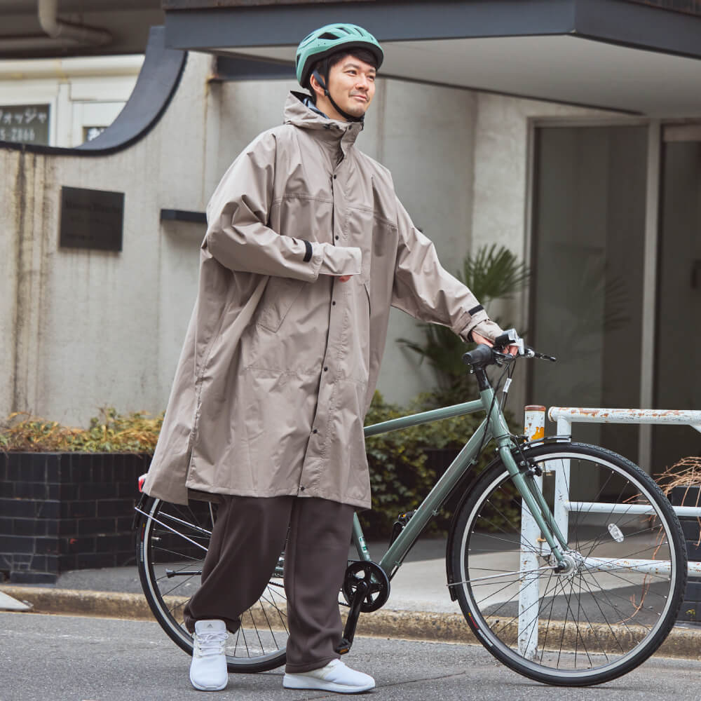 モデル：165cm ／Lサイズ着用