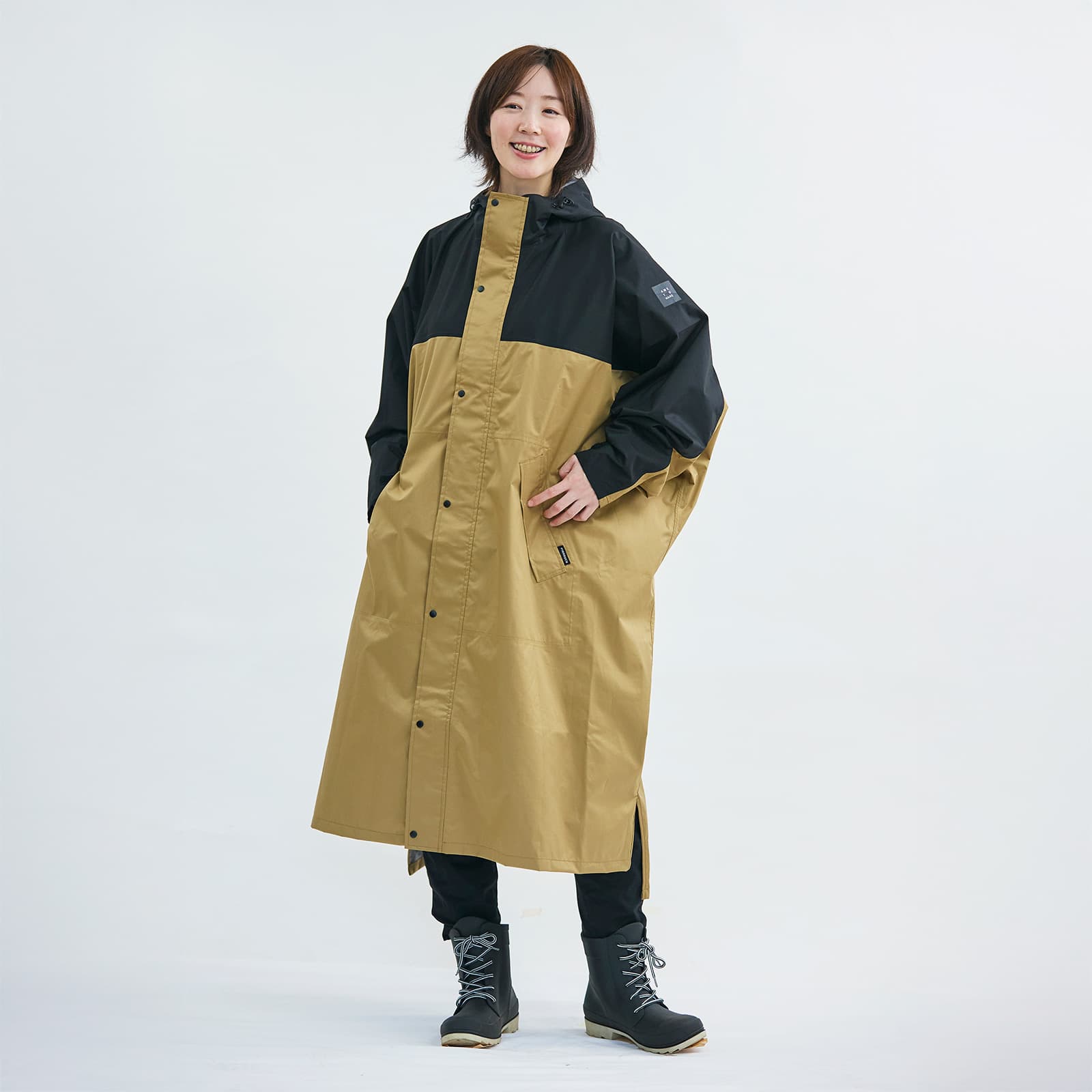 ブラック×ベージュ