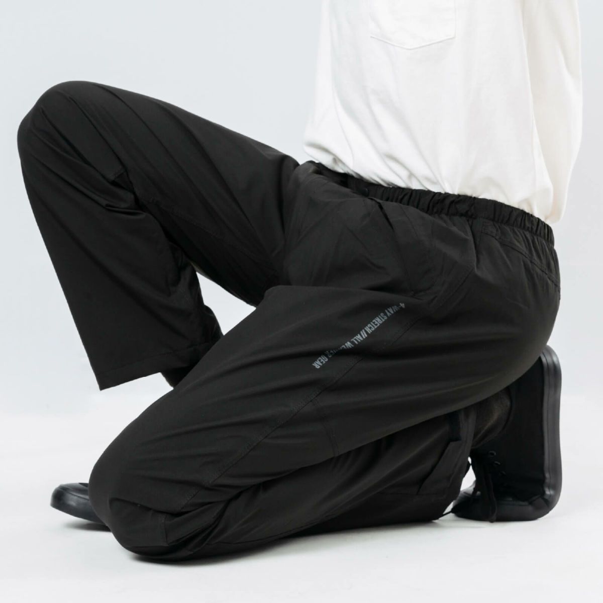 立体裁断+ストレッチ生地で動きやすい