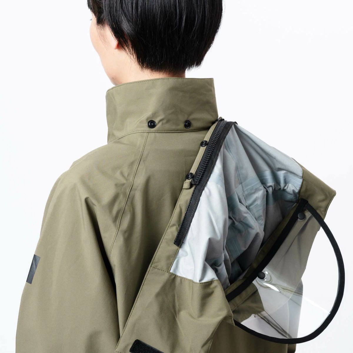 カジメイク　アメトハレ　レインコートAH−300 Mサイズ AH-300 3レイヤーステンカラーコート | レインコート レイン
