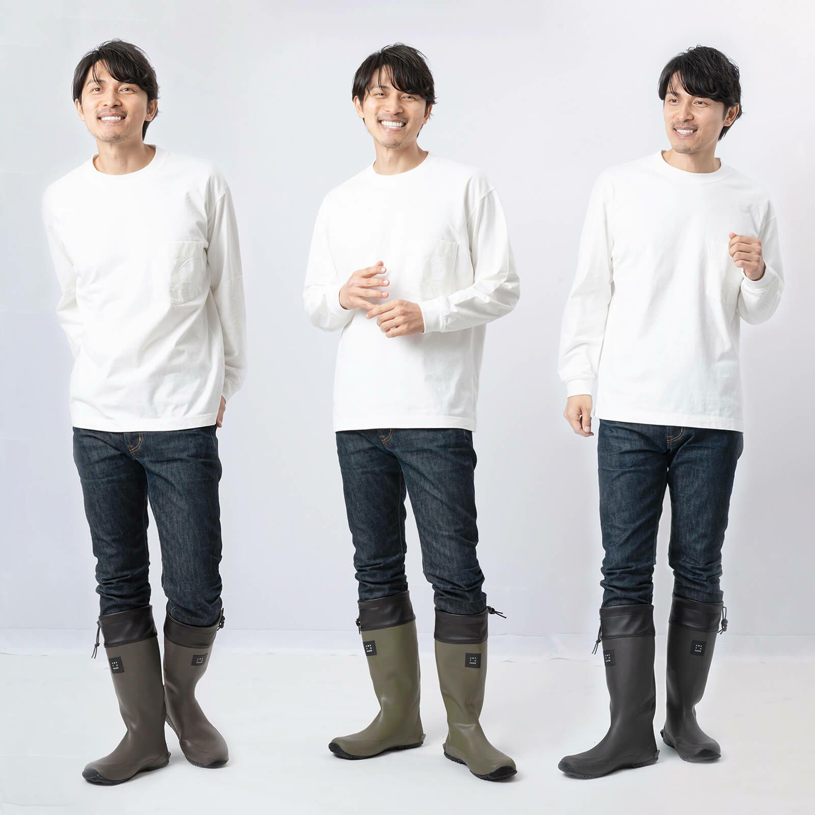詳細：着用イメージ ［男性モデル］身長:181cm