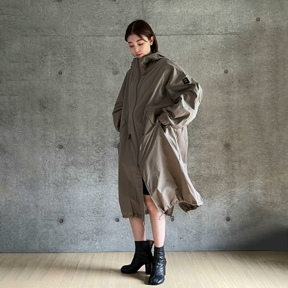 着用イメージ　身長166cm　着用サイズ：L