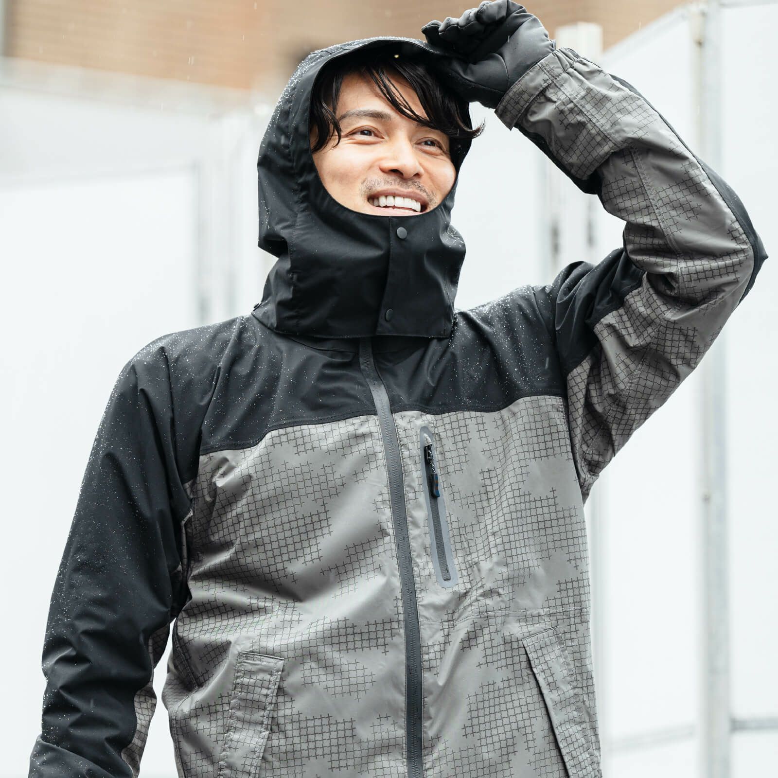 立体裁断+ストレッチ素材で動きやすい