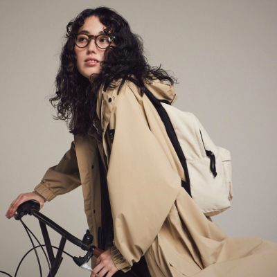 ★新品未開封品★socca(ソッカ)そのままポンチョ2 レインコート ベージュ 公式楽天ショップ限定】窓付き!そのままポンチョ02 D-3POW-SA01
