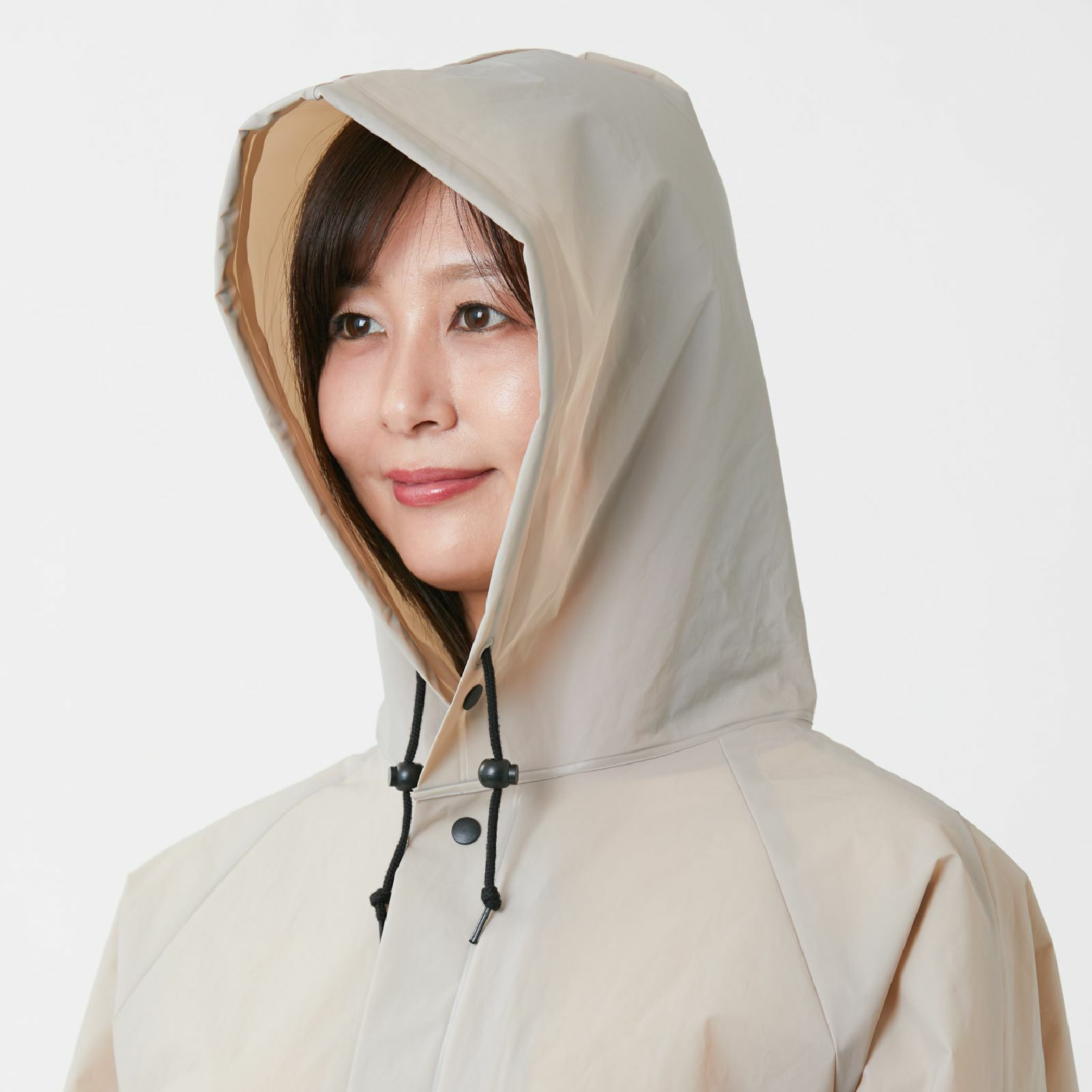 雨音出品 レインコートパンツ 上下セット 47416 軽量 反射材 雨合羽 カッパ