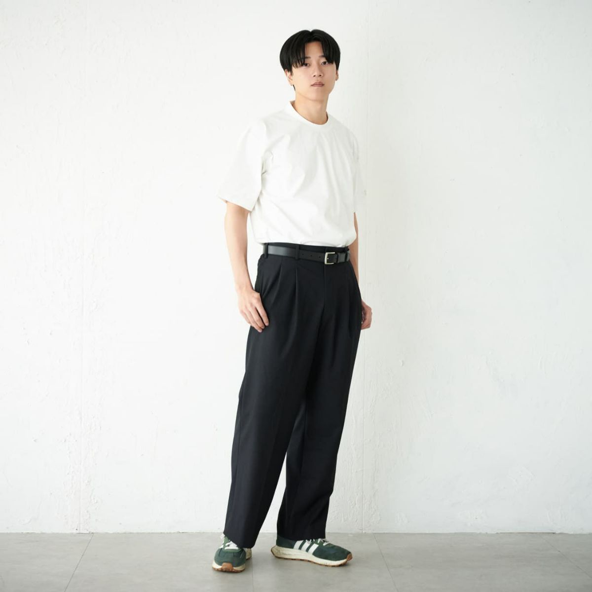 着用モデル：181cm　着用サイズ：L