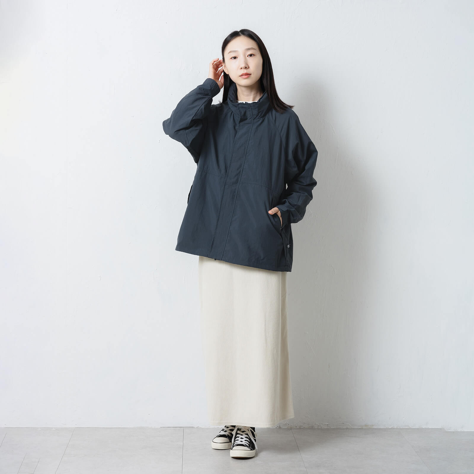 モデル：181cm ／ Lサイズ着用