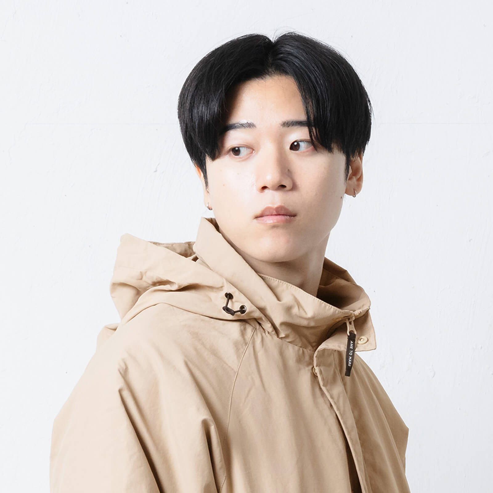 平織りのナイロンタッサー素材