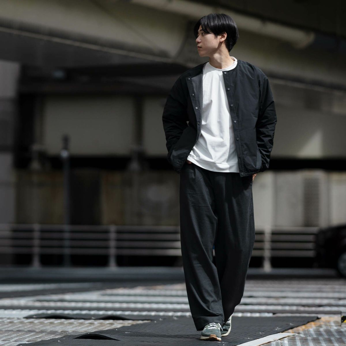 モデル：181cm ／ Lサイズ着用