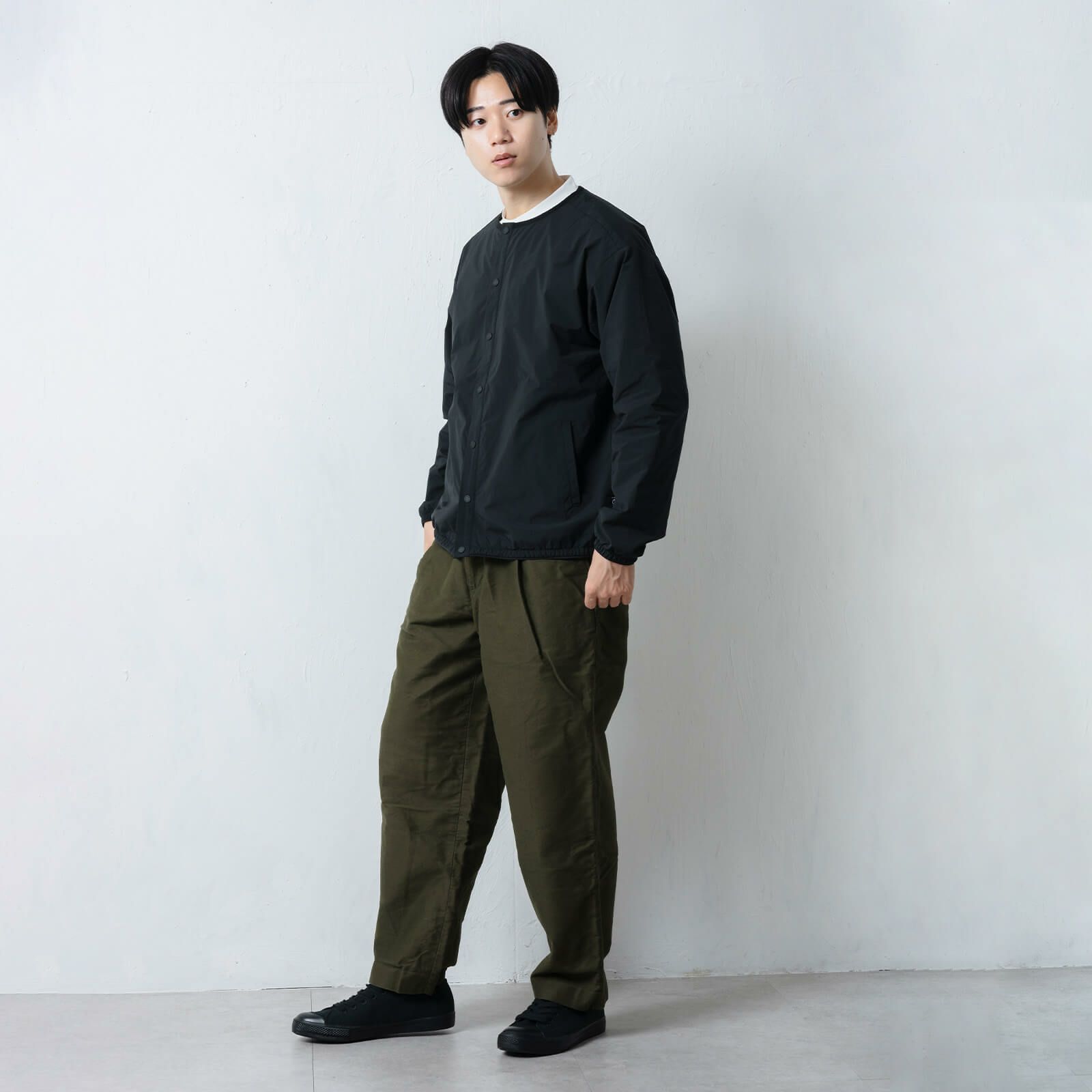 モデル：181cm ／ Lサイズ着用