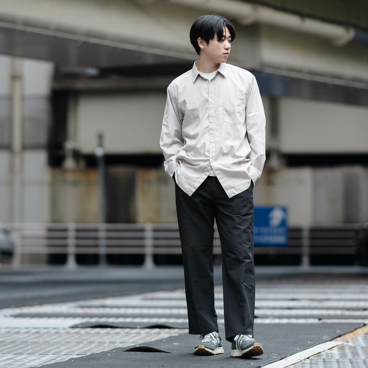 モデル：181cm ／ Lサイズ着用