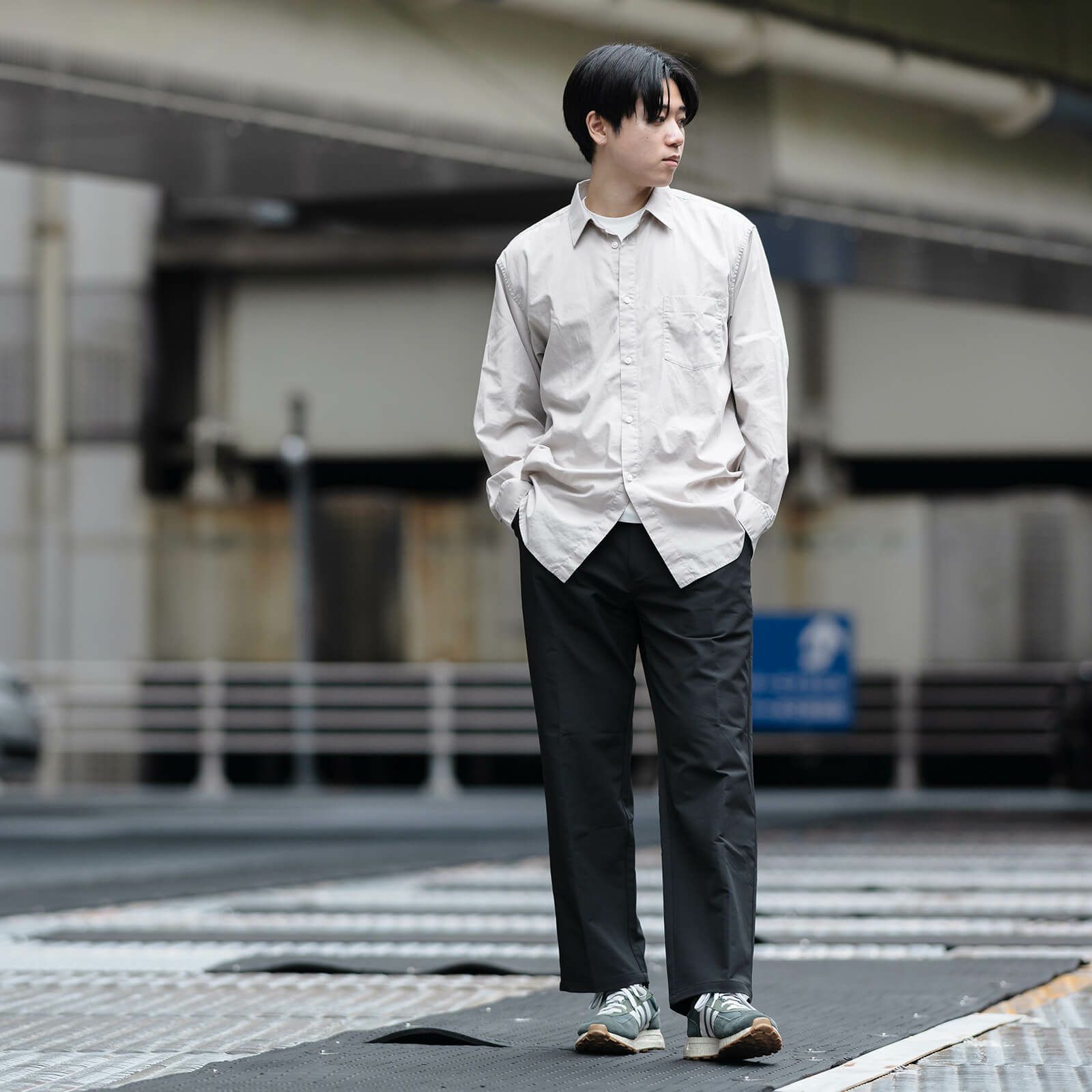 モデル：181cm ／ Lサイズ着用