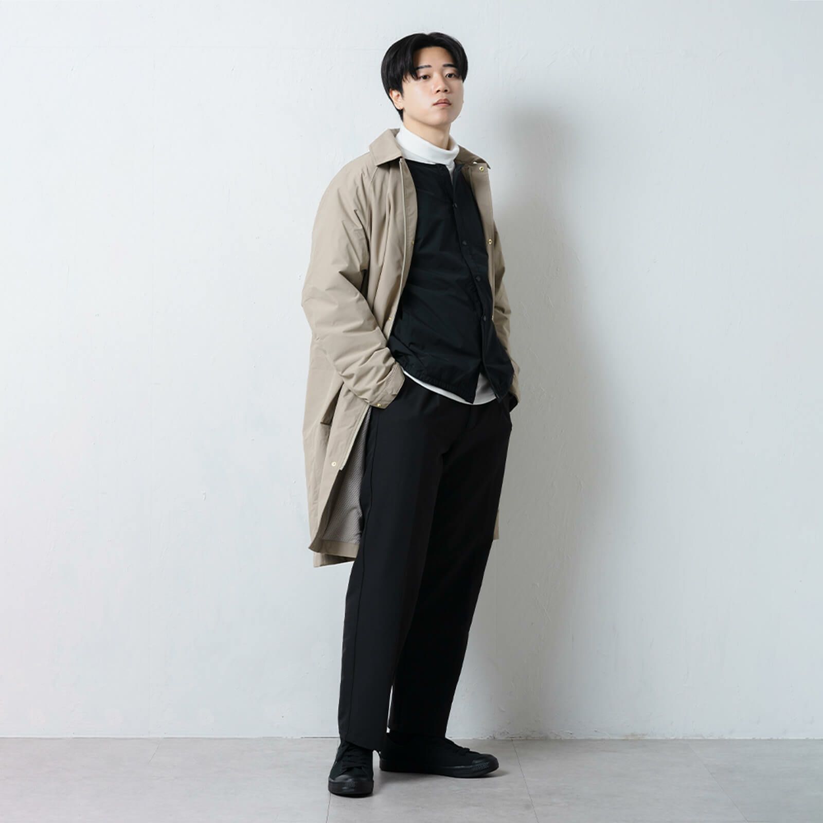 モデル：181cm ／ Lサイズ着用