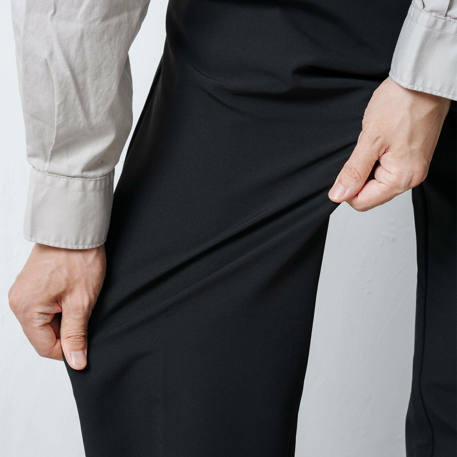 ストレッチ素材で動きやすい