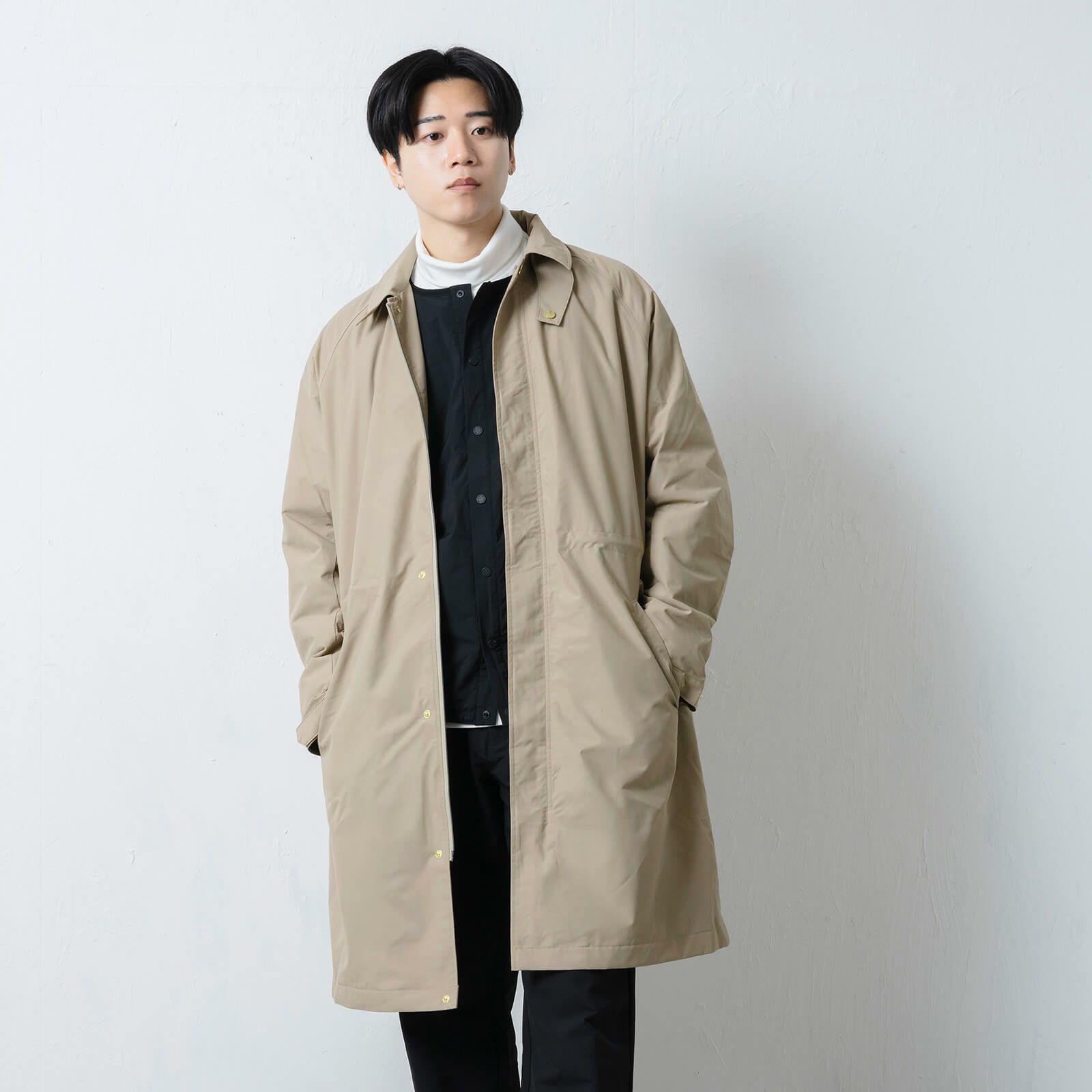AH-1017 ウォームステンカラーコート | レインコート レインポンチョ