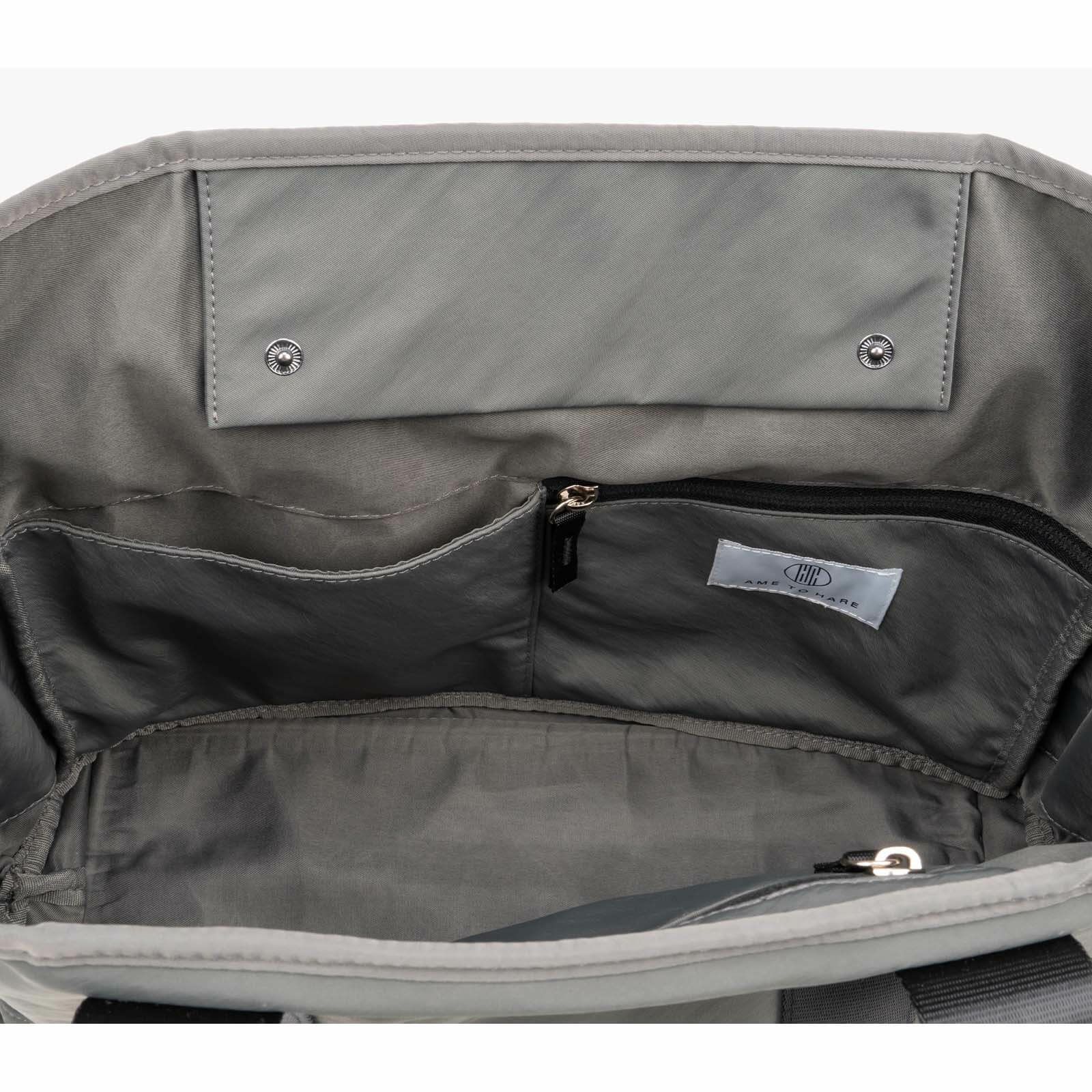 オープンポケット＆ファスナー付きポケット